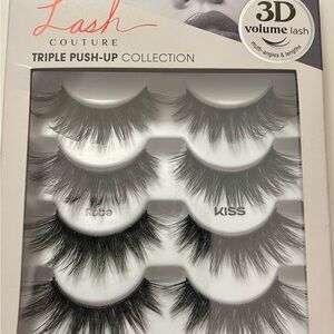 Kiss Lash Couture 3D Volume Black Lashes